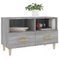 Mobile Porta TV Grigio Sonoma 80x36x50 cm in Legno Multistrato Mobile Porta TV Grigio Sonoma 80x36x50 cm in Legno Multistrato