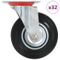 vidaXL Ruote Girevoli 32 pz 125 mm vidaXL Ruote Girevoli 32 pz 125 mm