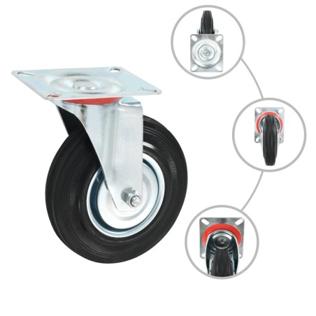 vidaXL Ruote Girevoli 32 pz 125 mm