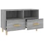 Mobile Porta TV Grigio Sonoma 80x36x50 cm in Legno Multistrato Mobile Porta TV Grigio Sonoma 80x36x50 cm in Legno Multistrato
