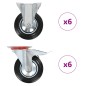 vidaXL Rotelle 12 pz 160 mm vidaXL Rotelle 12 pz 160 mm
