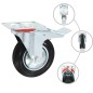 vidaXL Rotelle 12 pz 160 mm vidaXL Rotelle 12 pz 160 mm