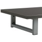 vidaXL Set Mobili da Bagno 2 pz Ceramica Grigio vidaXL Set Mobili da Bagno 2 pz Ceramica Grigio