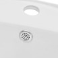 vidaXL Set Mobili da Bagno 2 pz Ceramica Grigio