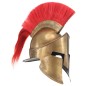 vidaXL Elmo da Guerriero Greco Antico per LARP in Acciaio Ottone vidaXL Elmo da Guerriero Greco Antico per LARP in Acciaio Ottone