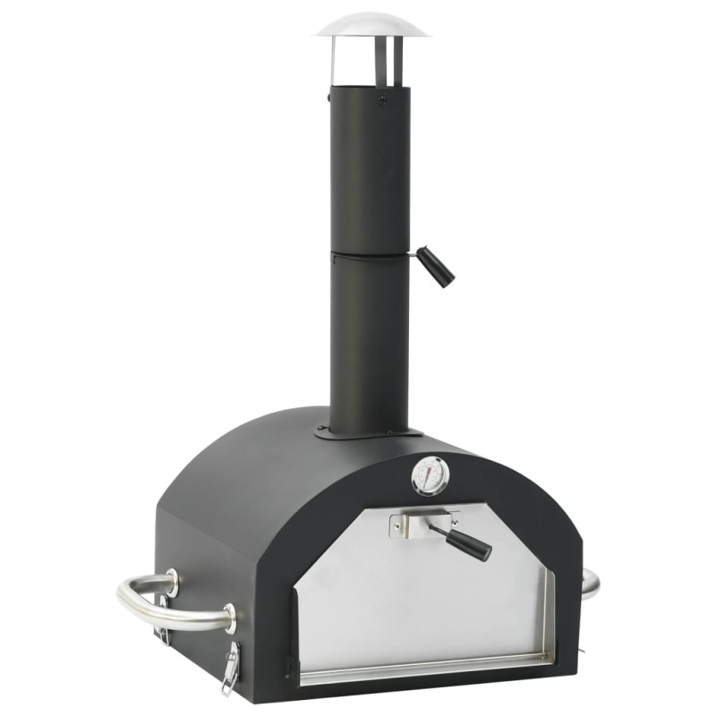 vidaXL Forno Pizza da Esterno con Pietra per Pizze vidaXL Forno Pizza da Esterno con Pietra per Pizze