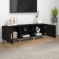 Mobile Porta TV Nero 150x30x50 cm in Legno Multistrato Mobile Porta TV Nero 150x30x50 cm in Legno Multistrato