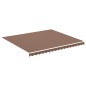vidaXL Tessuto di Ricambio per Tenda da Sole Marrone 4x3,5 m vidaXL Tessuto di Ricambio per Tenda da Sole Marrone 4x3,5 m