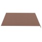 vidaXL Tessuto di Ricambio per Tenda da Sole Marrone 4x3,5 m vidaXL Tessuto di Ricambio per Tenda da Sole Marrone 4x3,5 m
