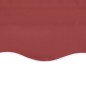 vidaXL Tessuto di Ricambio per Tenda da Sole Rosso Borgogna 5x3 m vidaXL Tessuto di Ricambio per Tenda da Sole Rosso Borgogna 5x3 m