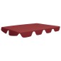 vidaXL Baldacchino per Dondolo Giardino Rosso Vino 188/168x145/110 cm vidaXL Baldacchino per Dondolo Giardino Rosso Vino 188/168x145/110 cm