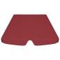 vidaXL Baldacchino per Dondolo Giardino Rosso Vino 188/168x145/110 cm vidaXL Baldacchino per Dondolo Giardino Rosso Vino 188/168x145/110 cm