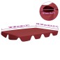vidaXL Baldacchino per Dondolo Giardino Rosso Vino 188/168x145/110 cm vidaXL Baldacchino per Dondolo Giardino Rosso Vino 188/168x145/110 cm