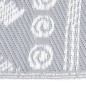 vidaXL Tappeto da Esterni Grigio 80x150 cm in PP vidaXL Tappeto da Esterni Grigio 80x150 cm in PP
