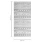 vidaXL Tappeto da Esterni Grigio 80x150 cm in PP vidaXL Tappeto da Esterni Grigio 80x150 cm in PP