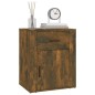 Comodino Rovere Fumo 50x36x60 cm Legno Multistrato Comodino Rovere Fumo 50x36x60 cm Legno Multistrato