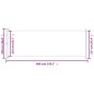 vidaXL Tenda Laterale Retrattile per Patio 220x600 cm Blu vidaXL Tenda Laterale Retrattile per Patio 220x600 cm Blu