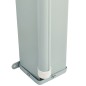 vidaXL Tenda da Sole Laterale Retrattile per Patio 200x600 cm Rossa vidaXL Tenda da Sole Laterale Retrattile per Patio 200x600 cm Rossa
