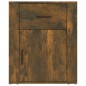 Comodino Rovere Fumo 50x36x60 cm Legno Multistrato Comodino Rovere Fumo 50x36x60 cm Legno Multistrato
