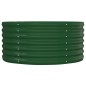 vidaXL Letto Giardino Acciaio Verniciato a Polvere 152x80x36 cm Verde vidaXL Letto Giardino Acciaio Verniciato a Polvere 152x80x36 cm Verde