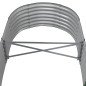vidaXL Letto Giardino Acciaio Verniciato a Polvere 152x80x36 cm Verde vidaXL Letto Giardino Acciaio Verniciato a Polvere 152x80x36 cm Verde