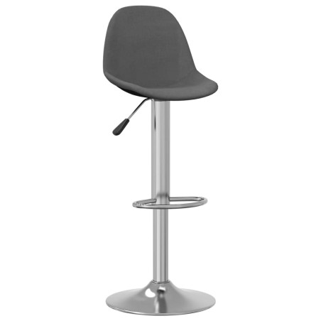 vidaXL Sgabelli da Bar 2 pz in Tessuto Grigio Scuro
