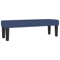 vidaXL Panca Blu 100x30x30 cm in Tessuto