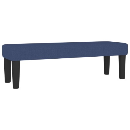 vidaXL Panca Blu 100x30x30 cm in Tessuto