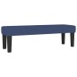 vidaXL Panca Blu 100x30x30 cm in Tessuto