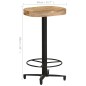 vidaXL Sgabelli da Bar 2 pz 66 cm in Legno Massello di Mango vidaXL Sgabelli da Bar 2 pz 66 cm in Legno Massello di Mango