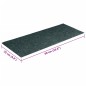 vidaXL Tappeti Adesivi Rettangolari per Scale 15 pz 60x25 cm Verdi vidaXL Tappeti Adesivi Rettangolari per Scale 15 pz 60x25 cm Verdi