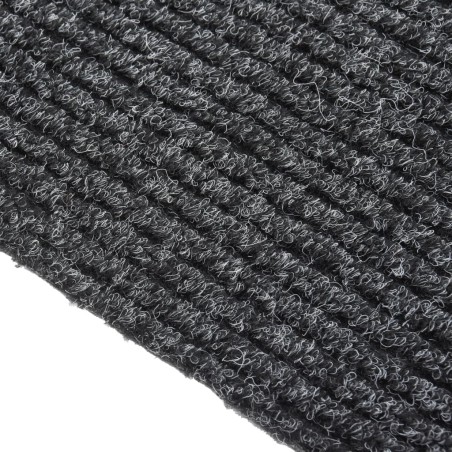vidaXL Tappeto Corsia Acchiappa Polvere 100x500 cm Antracite