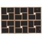 vidaXL Cornice per Collage 24x(10x15 cm) Foto Marrone Chiaro in MDF vidaXL Cornice per Collage 24x(10x15 cm) Foto Marrone Chiaro in MDF