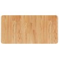 vidaXL Piano Bagno Marrone Chiaro 80x40x1,5cm Legno Massello Trattato