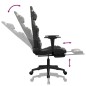vidaXL Sedia Gaming Massaggio Poggiapiedi Nero e Mimetico Similpelle vidaXL Sedia Gaming Massaggio Poggiapiedi Nero e Mimetico Similpelle
