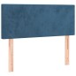 vidaXL Testiera Blu Scuro 80x5x78/88 cm in Velluto vidaXL Testiera Blu Scuro 80x5x78/88 cm in Velluto