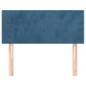 vidaXL Testiera Blu Scuro 80x5x78/88 cm in Velluto vidaXL Testiera Blu Scuro 80x5x78/88 cm in Velluto