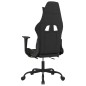 vidaXL Sedia da Gaming Massaggio e Poggiapiedi Tessuto Nero e Giallo vidaXL Sedia da Gaming Massaggio e Poggiapiedi Tessuto Nero e Giallo