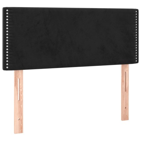 vidaXL Testiera Nera 100x5x78/88 cm in Velluto