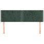 vidaXL Testiere 2 pz Verde Scuro 72x5x78/88 cm in Velluto vidaXL Testiere 2 pz Verde Scuro 72x5x78/88 cm in Velluto