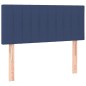 vidaXL Testiera Blu 80x5x78/88 cm in Tessuto vidaXL Testiera Blu 80x5x78/88 cm in Tessuto