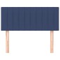 vidaXL Testiera Blu 80x5x78/88 cm in Tessuto vidaXL Testiera Blu 80x5x78/88 cm in Tessuto