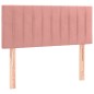 vidaXL Testiera Rosa 90x5x78/88 cm in Tessuto vidaXL Testiera Rosa 90x5x78/88 cm in Tessuto
