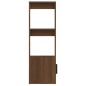 Credenza Rovere Marrone 80x30x90 cm in Legno Multistrato Credenza Rovere Marrone 80x30x90 cm in Legno Multistrato