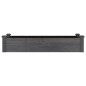 vidaXL Fioriera Giardino con Fodera Grigia 120x45x25cm Massello Abete vidaXL Fioriera Giardino con Fodera Grigia 120x45x25cm Massello Abete
