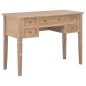 vidaXL Scrivania Marrone 109,5x45x77,5 cm in Legno vidaXL Scrivania Marrone 109,5x45x77,5 cm in Legno