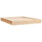 vidaXL Giroletto 120x200 cm in Legno Massello vidaXL Giroletto 120x200 cm in Legno Massello