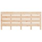 vidaXL Testiera per Letto 120x3x80 cm in Legno Massello di Pino vidaXL Testiera per Letto 120x3x80 cm in Legno Massello di Pino