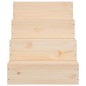 vidaXL Scala per Animali 40x49x47 cm in Legno Massello di Pino vidaXL Scala per Animali 40x49x47 cm in Legno Massello di Pino