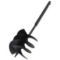 vidaXL Trapano da Terra con Manico 250 mm Tubo di Prolunga Acciaio 4 m vidaXL Trapano da Terra con Manico 250 mm Tubo di Prolunga Acciaio 4 m